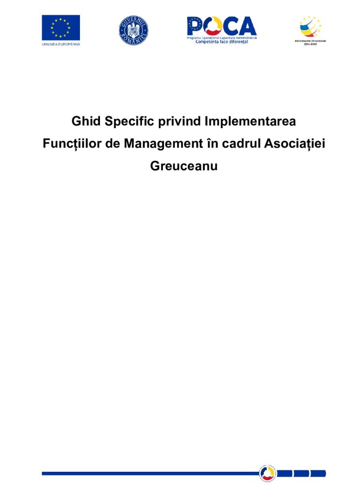 thumbnail of Ghid Specific privind Implementarea Funcțiilor de Management ASOCIATIA GREUCEANU POCA 151542
